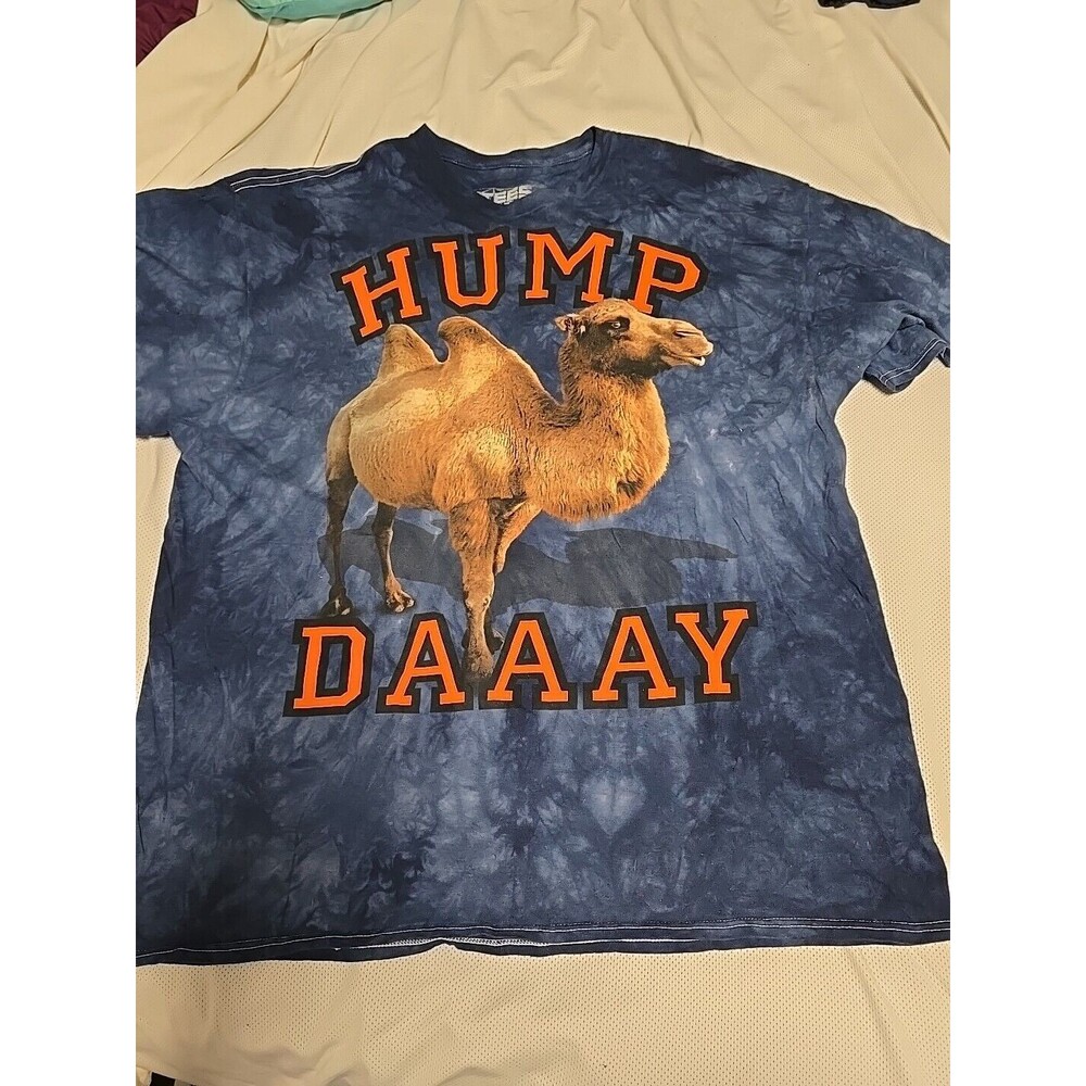 Hump Day Camel The Mountain 3D Tees Adult Tie-Dye Graphic T-Shirt Medium2XL